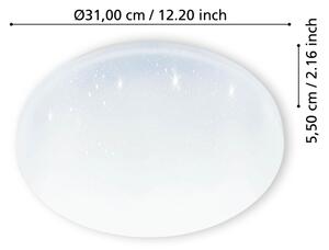 Eglo 900363 - LED Koupelnové stropní svítidlo FRANIA LED/18W/230V IP44