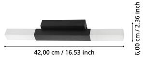 Eglo 900617 - LED Koupelnové nástěnné svítidlo ALCUDIA 2xLED/5,5W/230V IP44