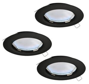 Eglo 900754 - SADA 3x LED Podhledové svítidlo PENETO 1xGU10/2,8W/230V