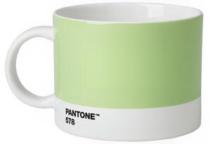 Světle zelený porcelánový hrnek Pantone Light Green 578 475 ml
