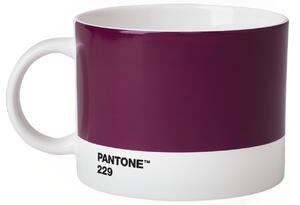 Fialový porcelánový hrnek Pantone Aubergine 229 475 ml