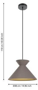 Eglo 900347 - Lustr na lanku NASTASIA 1xE27/40W/230V