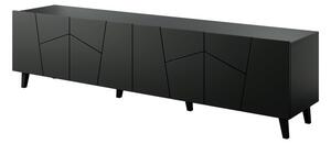 HALMAR TV stolek Etna 200 cm černý