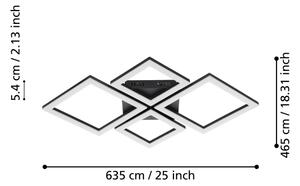 Eglo 900318 - LED Stmívatelné stropní svítidlo PARANDAY-Z LED/42W/230V