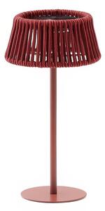 Terakotově červená zahradní solární LED lampa Kave Home Aldet