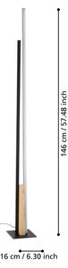 Eglo 900493 - LED Stojací lampa PANAGRIA LED/24W/230V