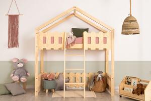 Adeko Vyvýšená dětská postel KAIKO PA Velikost postele: 160x70 cm
