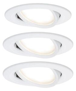 Paulmann 93449 - SADA 3xLED/6,5W IP23 Koupelnové podhledové svítidlo NOVA 230V