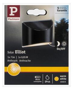 Paulmann 94233 - LED/0,05W IP44 Solární nástěnné svítidlo ELLIOT 1,2V