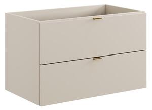 Comad Závěsná skříňka pod umyvadlo Dalia Cashmere 80 cm kašmír