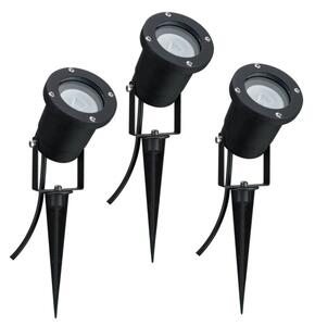 Paulmann 98897 - SADA 3xLED GU10/3,5W IP65 Venkovní lampa 230V