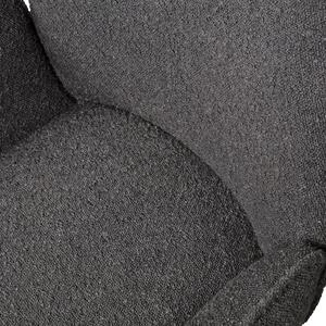 Jídelní židle AMBER otočná černá WOOOD