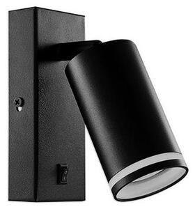 Nástěnné bodové svítidlo 1xGU10/35W/230V černá