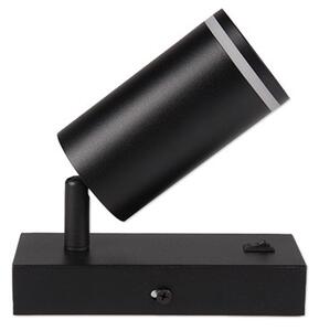 Nástěnné bodové svítidlo 1xGU10/35W/230V černá