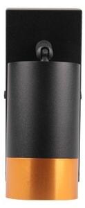 Nástěnné bodové svítidlo 1xGU10/35W/230V černá/zlatá