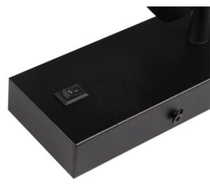 Nástěnné bodové svítidlo 1xGU10/35W/230V černá