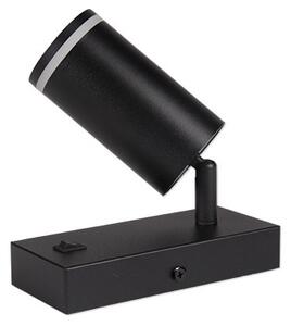 Nástěnné bodové svítidlo 1xGU10/35W/230V černá