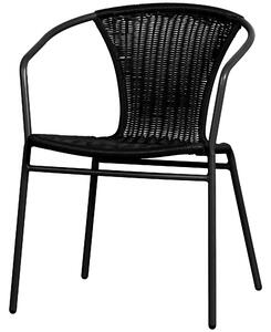 Venkovní židle WESTON černá WOOOD