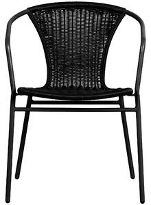 Venkovní židle WESTON černá WOOOD