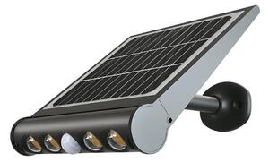 LED Solární nástěnné svítidlo se senzorem LED/8W/3,7V IP65 3000K