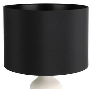Eglo 43824 - Stolní lampa VINOZA 1xE27/40W/230V černá/bílá