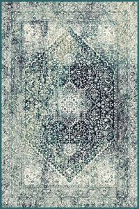Kusový koberec vlněný Agnella Isfahan Torena Smaragd Zelený Rozměr: 133x180 cm