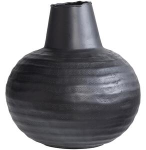 Váza YURI kovová černá 32xØ32 cm WOOOD
