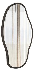 Kalune Design Dekorativní nástěnné zrcadlo Couldy 85x45 cm černé