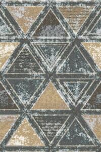 Kusový koberec vlněný Agnella Basic Kalme Grafit Šedý / Béžový Rozměr: 200x300 cm