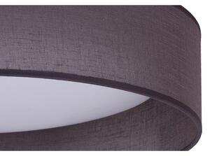 Duolla - LED Stropní svítidlo ROLLER LED/24W/230V pr. 45 cm antracit