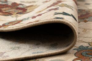 Kusový koberec vlněný Dywilan Superior Latica Krémový Béžový Rozměr: 100x150 cm
