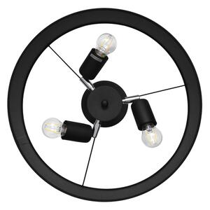 Lustr na tyči ALBA 3xE27/15W/230V černá