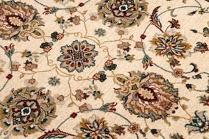 Kusový koberec vlněný Dywilan Polonia Tari Jasny Rubin Krémový Červený Rozměr: 135x200 cm