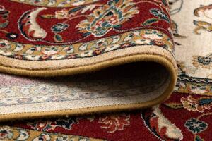 Kusový koberec vlněný Dywilan Polonia Tari Jasny Rubin Krémový Červený Rozměr: 200x300 cm