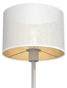 Stolní lampa LOFT SHADE 1xE27/60W/230V pr. 25 cm bílá/zlatá