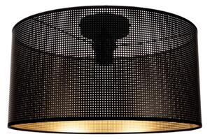 Stropní svítidlo ALDO 1xE27/60W/230V pr. 40 cm černá