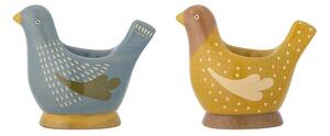 Kameninové stojánky na vajíčka v sadě 2 ks Birdy – Bloomingville