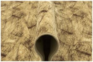 Makro Abra Kusový koberec Brush 17 béžový hnědý Rozměr: 100x200 cm