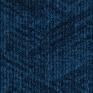Contour kobercové čtverce VIEW 575 modrá