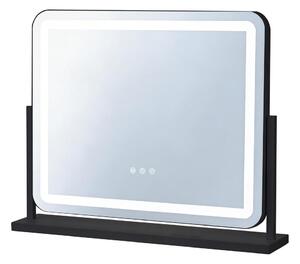 Brilagi - LED Stmívatelné make-up zrcadlo ARIZONA LED/25W/230V 55x44 cm černá