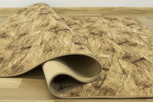 Makro Abra Kusový koberec Brush 17 béžový hnědý Rozměr: 200x200 cm