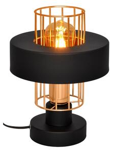 Stolní lampa VOLTA 1xE27/15W/230V černá/rose gold
