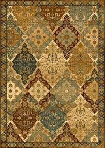 Kusový koberec vlněný Dywilan Omega Torino Koniak Béžový Rozměr: 200x300 cm