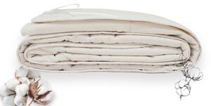 COMCO COTTON Comfort Přikrývka, 140x200 cm s přírodním bavlněným rounem