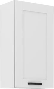 STL 50 cm skříňka horní jednodveřová LUNA (výška 90 cm) Barevné provedení LUNA: Bílá / Bílá