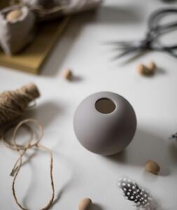 COOEE Design Váza Ball Grey - 10 cm CED107