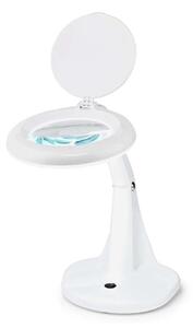 Nedis MAGL1WT - LED Stolní lampa s lupou LED/6,5W/230V 6500K