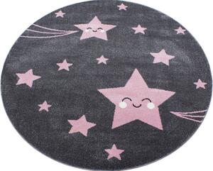 DĚTSKÝ KOBEREC, 120 cm pink, tmavě šedá Ben'n'jen - Dekorace do dětského pokoje, Online Only