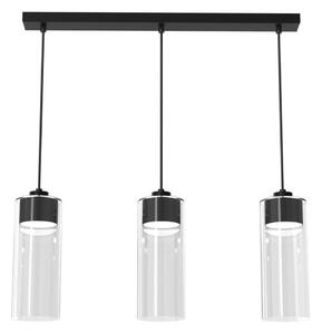 Lustr na lanku CLARISSA 3xGX53/12W/230V černá