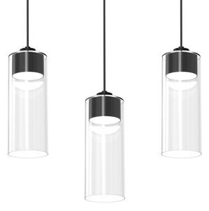 Lustr na lanku CLARISSA 3xGX53/12W/230V černá